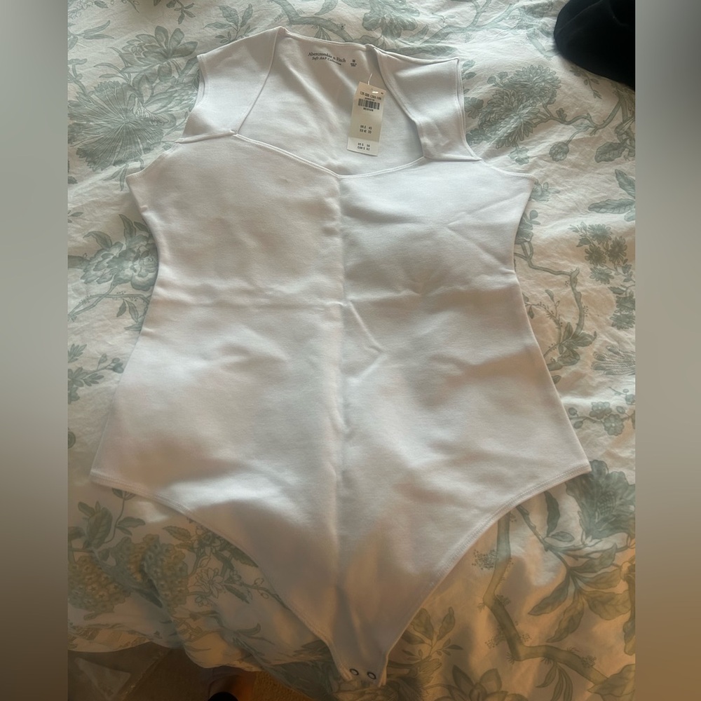 Abercrombie & Fitch White Bodysuit